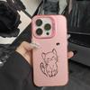 Color Case For iPhone 16 15 14 13 12 11 Pro X XR XS Max 7 8 Plus SE 2023 2022 2020 Shockproof Cover Cartoon Fundas