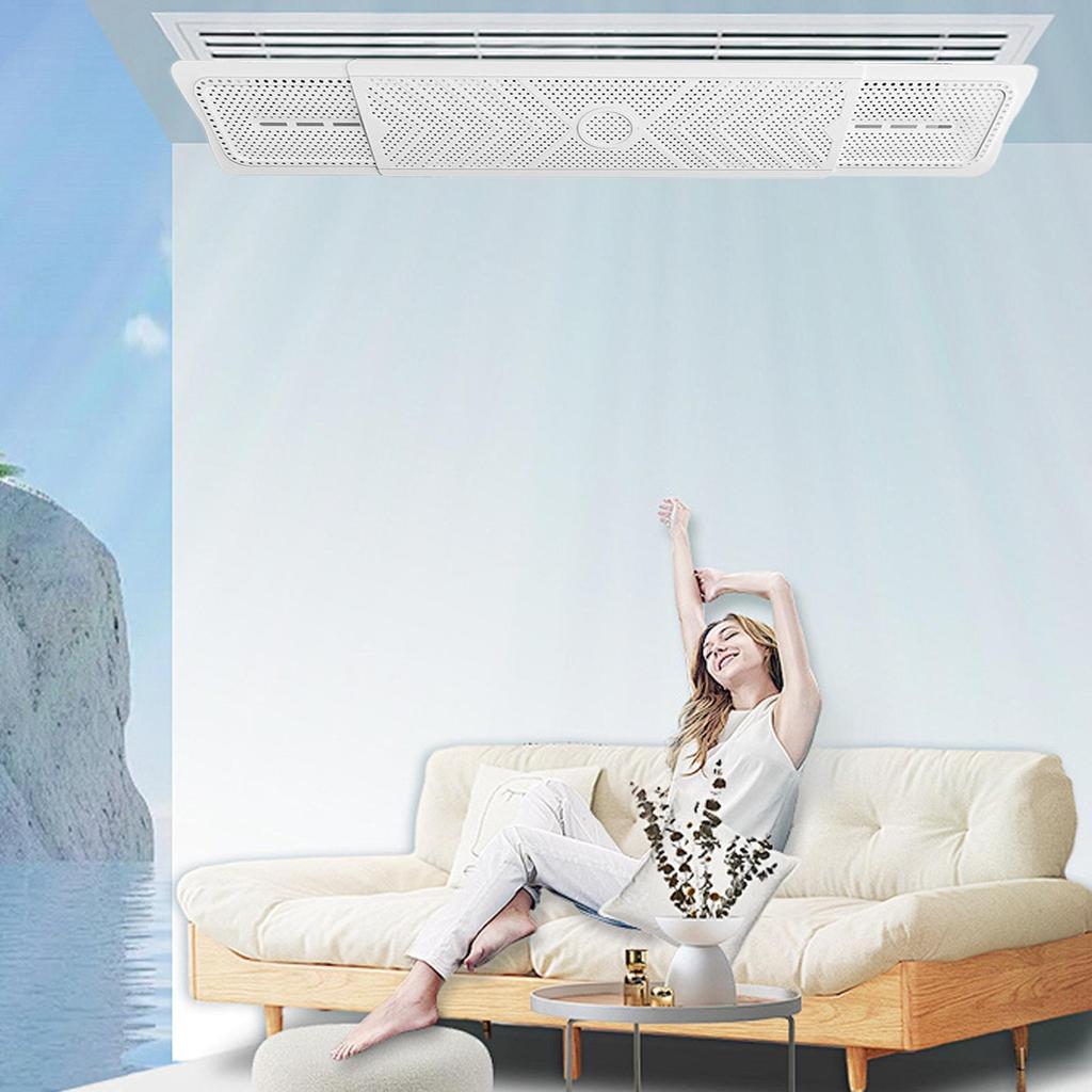 AC Deflector AC Window Baffle Adjustable Deflector Cover Redirector For Bedroom Sidewall Ceiling Registers Home