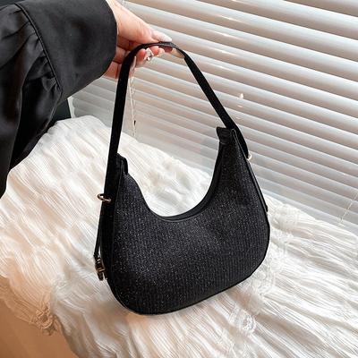 Texture Temperament Simple Fashion Summer Shiny New Armpit Shoulder Bag Tide Dumpling Bag