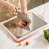 Imakara Double-Sided Stainless Steel & Plastic Cutting Board