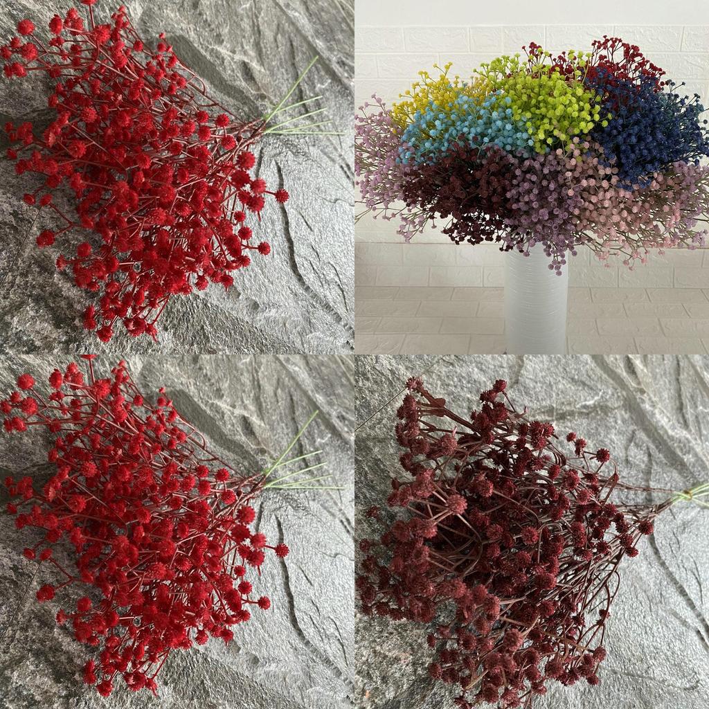 Premium Plastic Aster Single Stem Fake Flower For Bridal Accessories Home Tabletop Displays