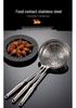 304 Stainless Steel Skimmer Ladle for Noodles, Dumplings, and Frying