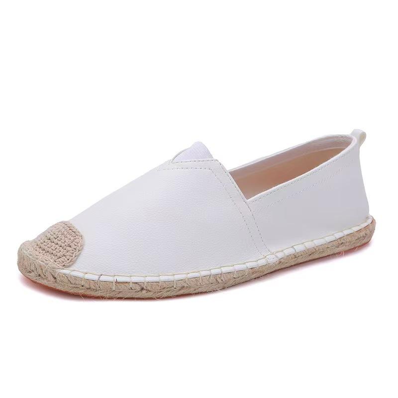 Verschleißfeste Canvas-Herrenschuhe atmungsaktiv faule Ein-Pedal-Gehschuhe Alt-Peking Leinen handgefertigte Stoffschuhe Freizeit-Board-Schuhe