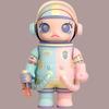 New POP MART X MEGA SPACE MOLLY 100% Honey MOLLY Macaron Trendy Figures PPMT-2412-0010