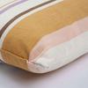 Multi Yellow Striped Cushion 38x38