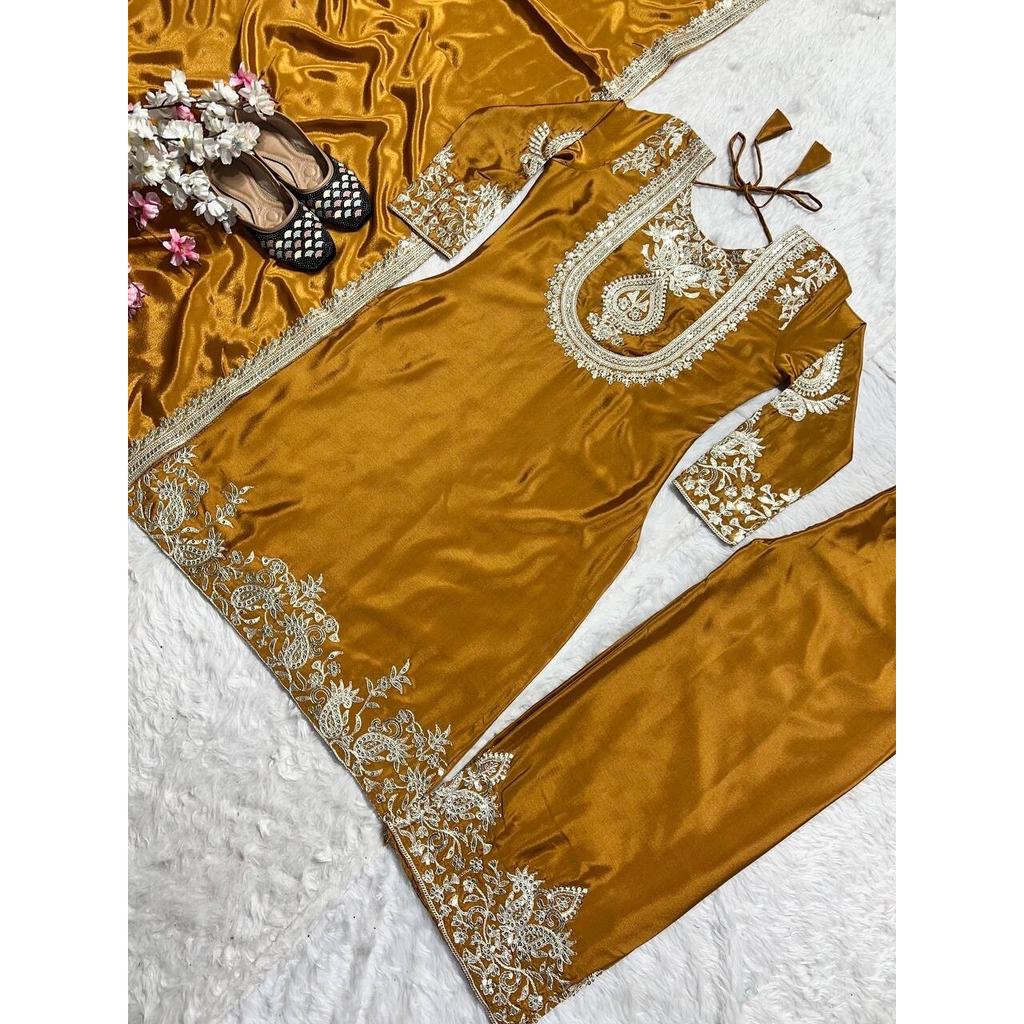 Party Wear Ready To Wear Salwar Suit Women Indian Pakistani Bollywood Palazzo SC-2111