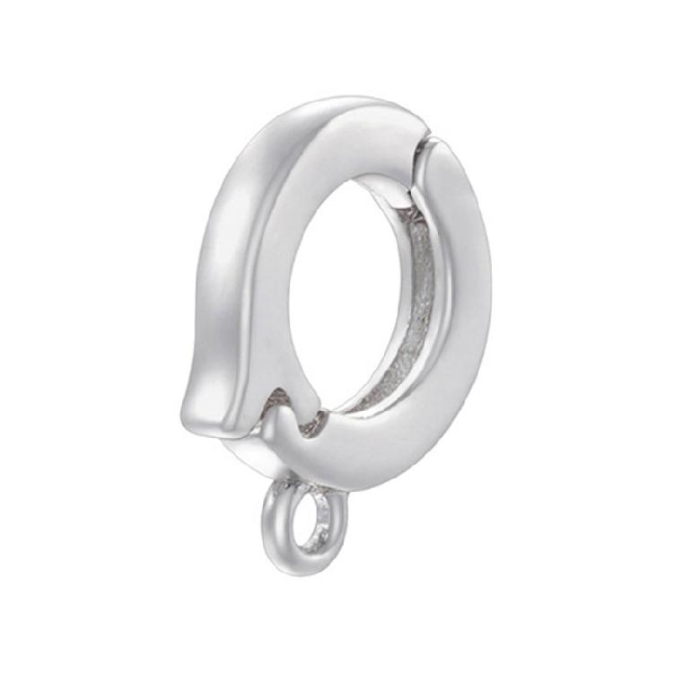 Multipurpose Clasp With Sturdy Brass Cubic Zirconia Detailing Necklace and Bracelet Enhancer Connectors Daily Use