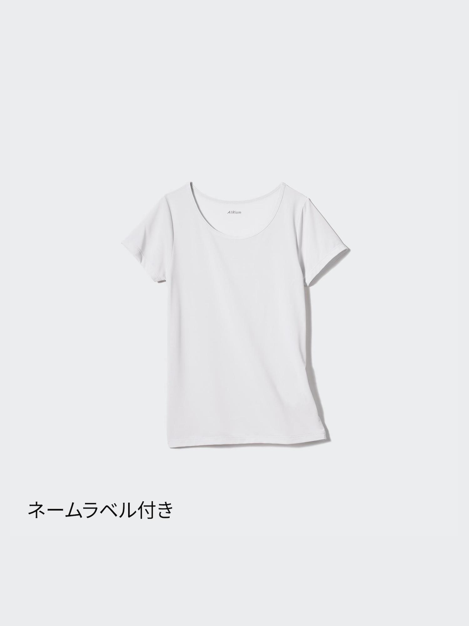 Футболка UNIQLO JAPAN Air Rhythm Mesh U-образным вырезом с короткими рукавами 09 BLACK/160 — фото 9