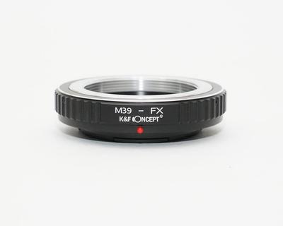 Leica M39 Mount To Fuji X FX Mount Adapter with Lens Cloth K&F M39-fx (KFFX)