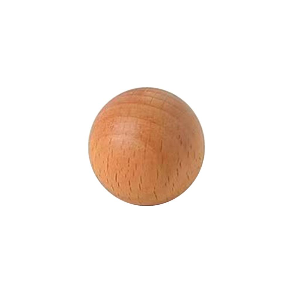 Simple Wooden Door Handles Round Wood Hook Hanger DIY Wardrobe Knob  Home Decoration