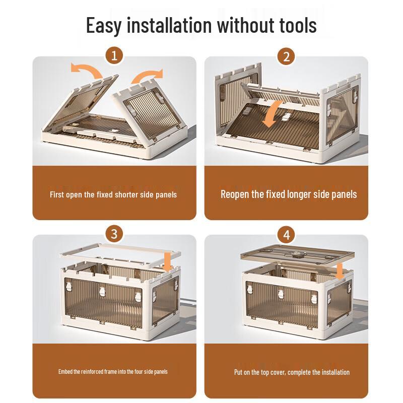 Meiliya 5-Opening Foldable Storage Box
