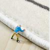 French Style Carpets for Living Room Black White Minimalist Plush Carpet Fluffy Soft Bedroom Decor Thicken Rug Luxury Lounge Mat