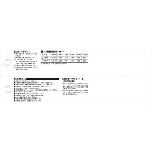 SK11 (SK11) Hexagonal shaft iron drill suitable length normal 8.0mm