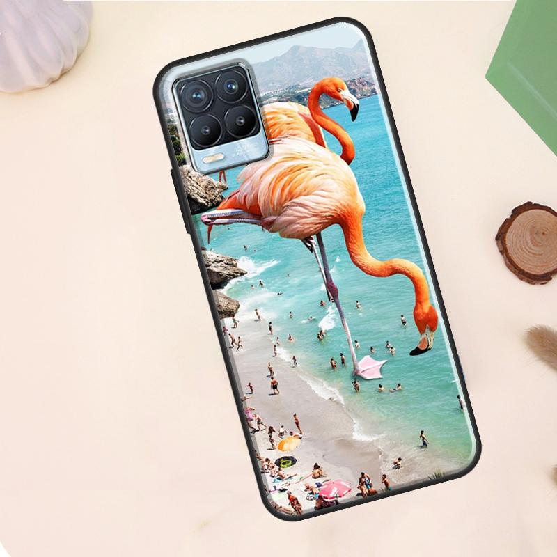 Rosa Roter Flamingo Hülle Für Realme 15 Pro GT7 GT6 C75 C65 C67 C61 C53 C55 C51 C35 C63 C71 11 12 13 14 Pro Plus