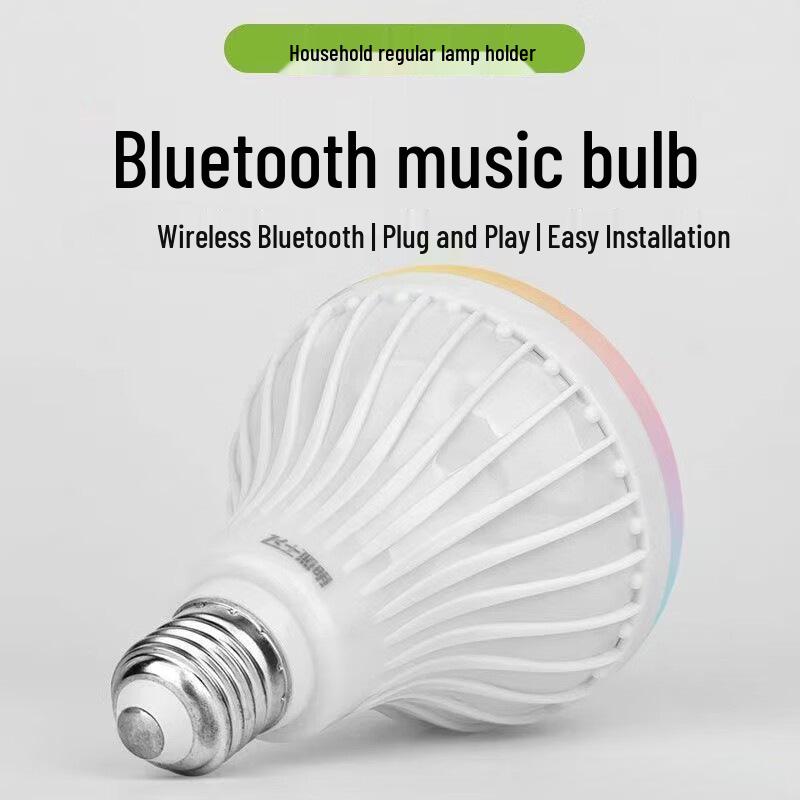 

ZN-22 Smart Bluetooth Speaker Bulb: Color-Changing, Remote-Controlled, High-Brightness LED Atmosphere Light