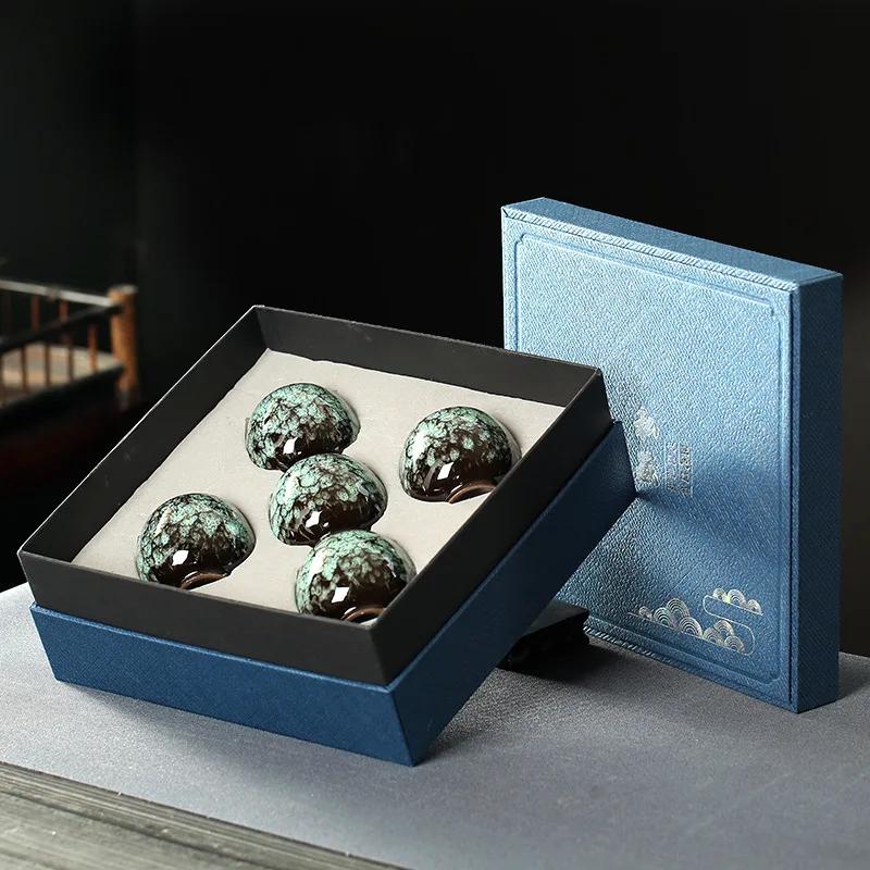 110ml-175ML Cuptor Changjian Cupă Creative Home Set de ceai ceramic Master Cup Chinezesc Kung Fu Ceai Bol Set Cadouri de afaceri Biroul Acasă