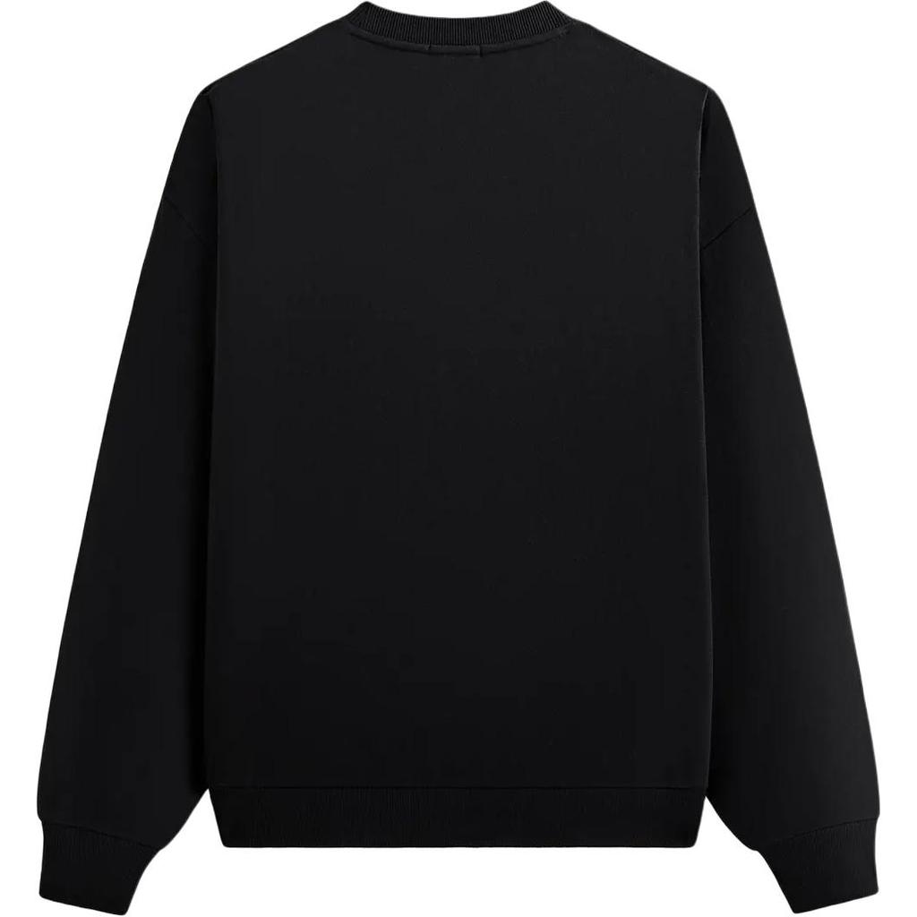 Kith Arched Lace Nelson Crewneck Black Men Tops KHM032806-001