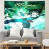 Custom Name My Hero Academia Print Tapestry, Backdrop, Easy Setup, Ideal for Bedroom, Office & Living Room, with Aesthetic Wall Hanging Decor.