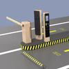 Intelligent License Plate Recognition Boom Barrier Gate System for Unattended Parking Lots