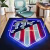 Atletico Madrid Pattern Rug, Indoor/Outdoor Mat, for Picnic, Gameroom, Bedroom, Office, Living Room, Home Decor Carpet, Birthday Gift