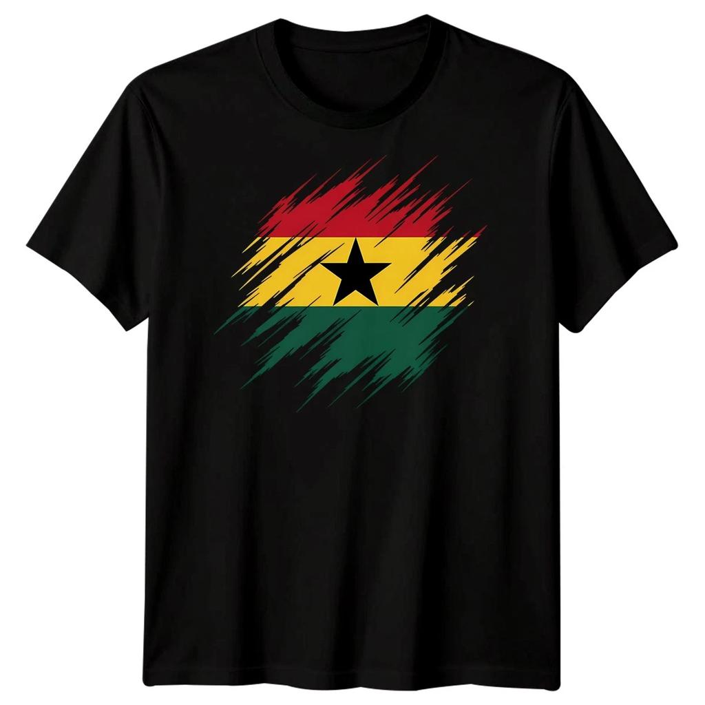 Ghana Flag Countries Mens T shirt National Heritage Design