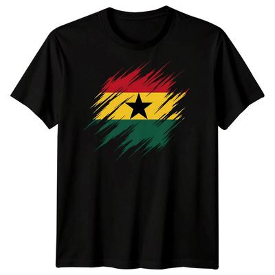 Ghana Flagge Länder Herren T-Shirt Nationales Erbe Design