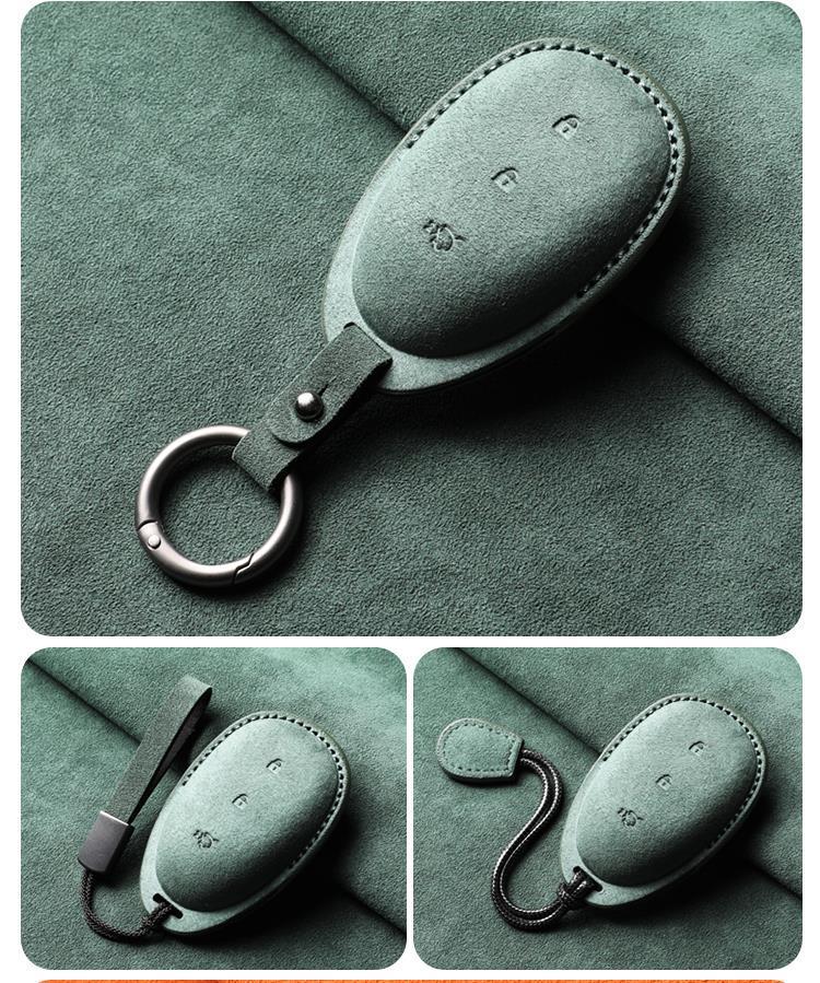 Changan Qiyuan Key Case: Suede A05, Full Coverage A07, Shell A06, Simple Buckle E07