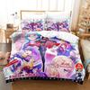 3D Anime Chained Soldier Bedding Set Single Twin Full Queen King Size Bed Set Adult Kid Bedroom Duvet Cover Sets Home Textiles
