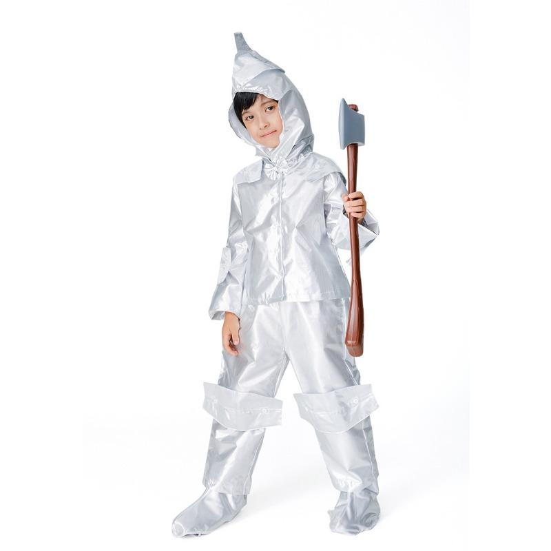 Halloween Parent-Child Tin Man Costume Adult Men's and Women's Iron Man Costume The Wizard of Oz Boys and Girls' June 1 Costume
