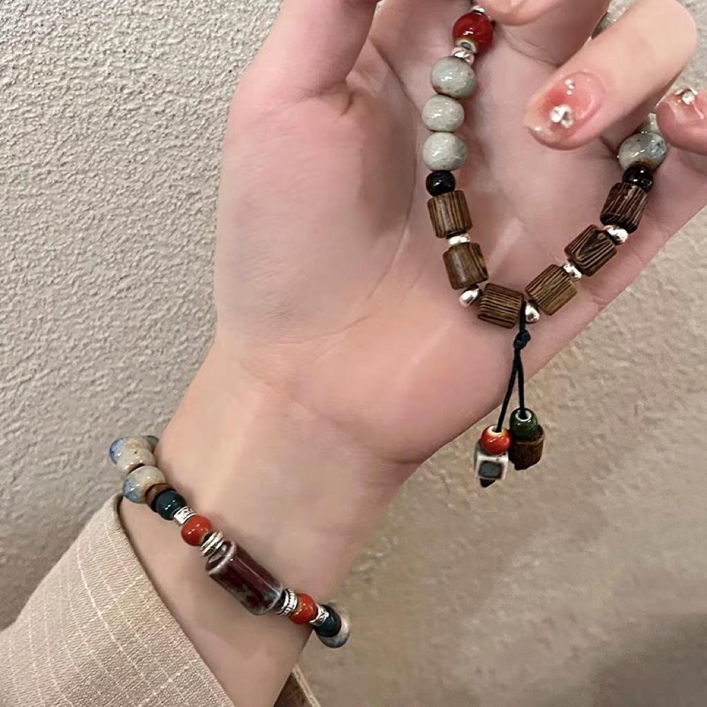 2023 New Retro Beaded Bracelet - Women's High-End Niche Design