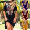 Women's Fashion Summer Spring Short Sleeve V-Neck Casual Dresses