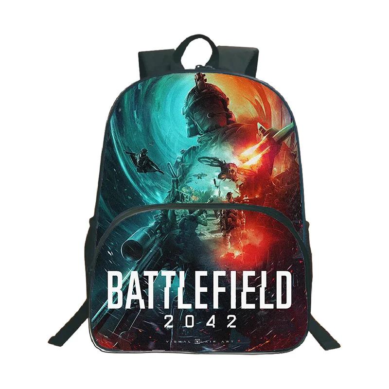 BATTLEFIELD Mode Waterdichte Reizen Rugzak Heet Ontwerp Grote Capaciteit Rugzak Student Casual Schooltas Rugzakken Mochilas BATTLEFIELD bag