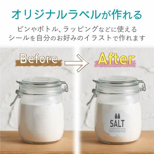 ELECOM free label (glossy film: A4 size, 5 pieces: white) EDT-FFW