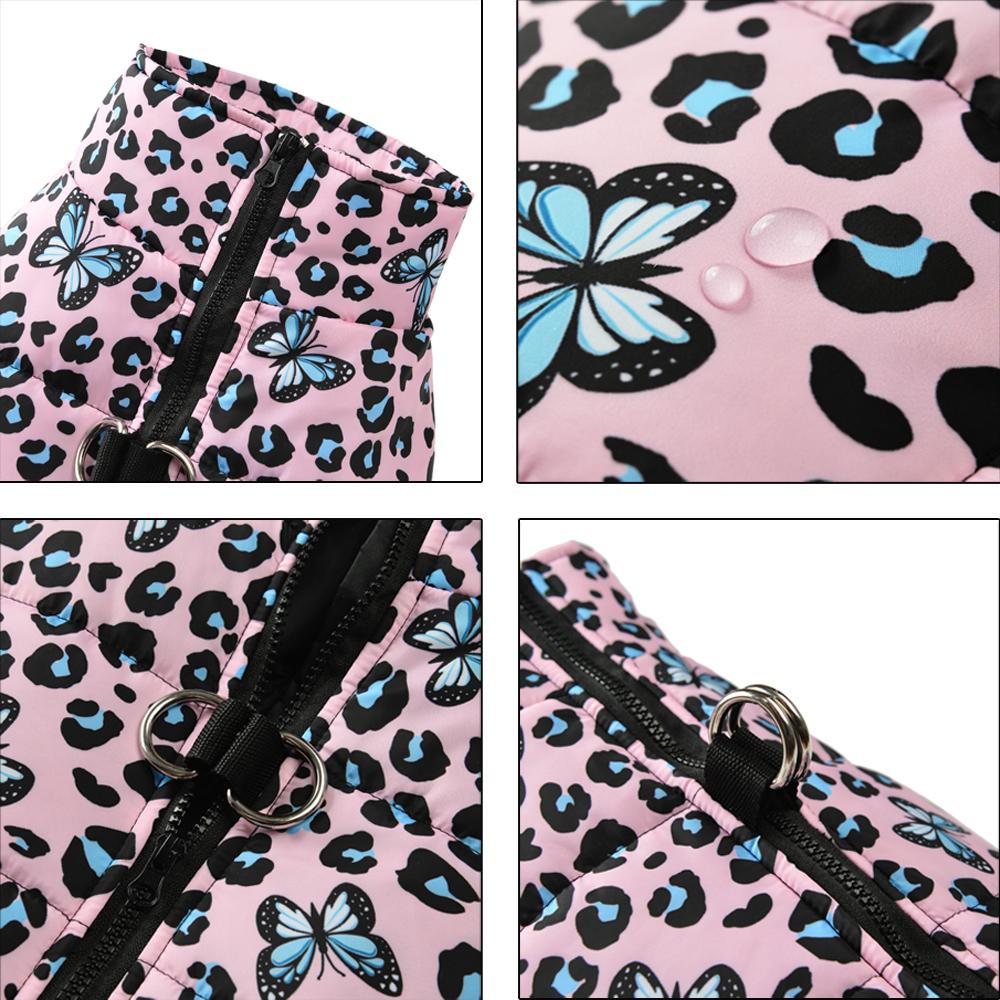 Soft Dog Clothes for Small Large Dogs Warm Puppy Pad Clothing Waterproof Chihuahua Bulldog Coat Print Pet Costumes Autumn Winter