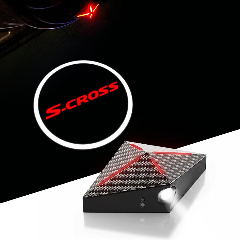 

Для scross s-cross kizashi 2 шт. аксессуары для сигнальной лампы двери автомобиля