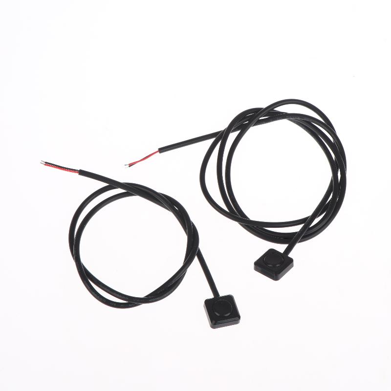 Auto Modifikation Klebeschalter, Mini Momentary Drucktaster, Klebe-DIY Auto Drucktaster, 12V Ein/Aus-Taster