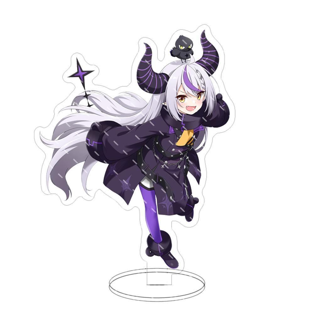 15cm Hololi Virtual Hostess New Cartoon Characters Acrylic Cosplay Stand Model Creative Office Decorations Cute Permanent Recording Fans