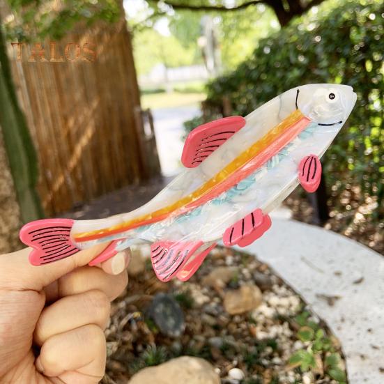 Shark Shape Hair Claw Women Thick Hair Back Head Shower Hair Clip Non-Slip Hair Accessories Hair Styling Tools