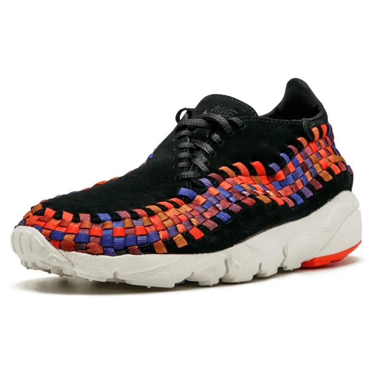 Nike Air Footscape Woven Black Rainbow 874892-003