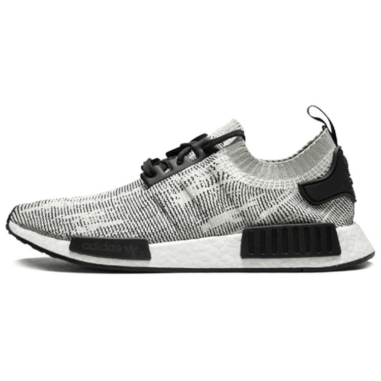 

Кроссовки унисекс adidas NMD_R1 Primeknit Sesame Grey Cloud-White AQ0899