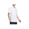 Adidas Logo Solid Color Casual Polo Shirt Men Tops White JI9056