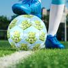 Care Bears Print Size 5 Soccer Ball, PU Wear Resistant Football for Match Training and Daily Practice, Birthday Gift for Soccer Fans