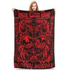 Insane Clown Posse Blanket  Warm Soft Street Trend Plush Throw Blanket For Children Home Decor Flannel Bedspread Bed Cover