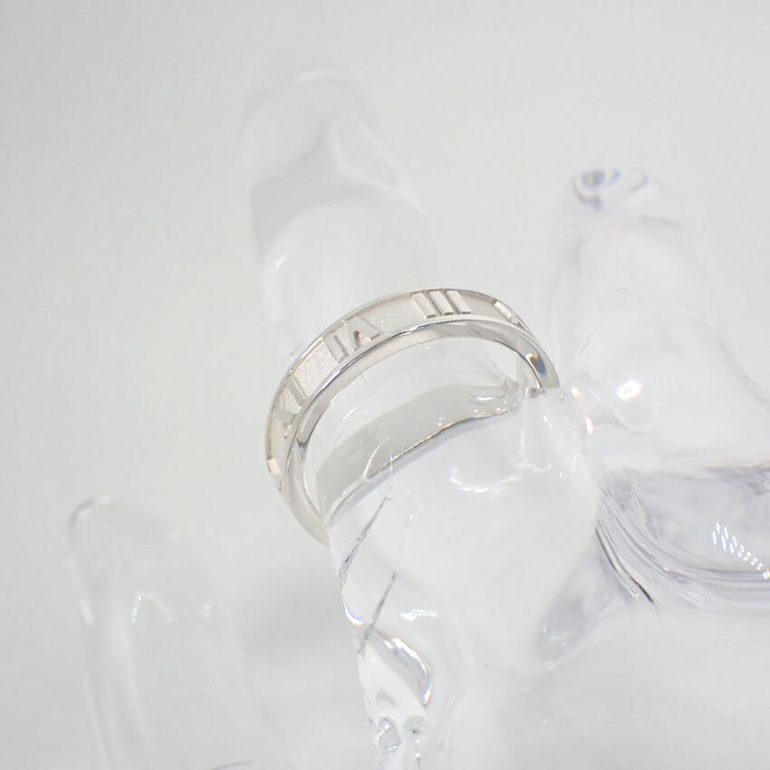 [Used] TIFFANY/Tiffany 925 Atlas Ring/No. 11/g418-55