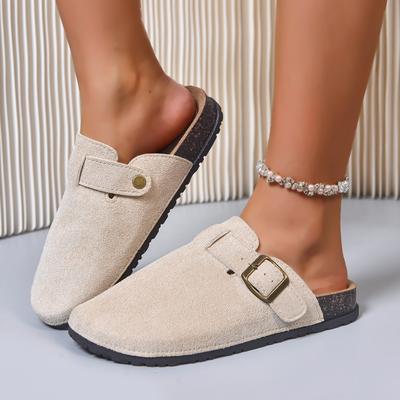 Women Slippers Trend Baotou Slides Women Summer All-Match Sandals Buckle Platform Slippers Women Beach Outdoor Shoes