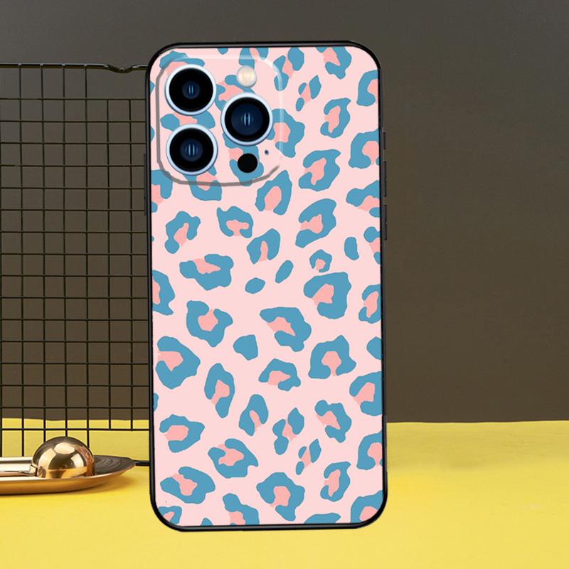 Tiger Zebra Leopard Print Case For iPhone 15 14 13 12 11 Pro Max X XR XS 7 8 Plus SE 2022 12 13 Mini Bumper Cover