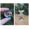 Yousheng Desktop Ornament Ocean Themed Whale Shape High Borosilicate Glass Decorative Figurine Home Office Decoration