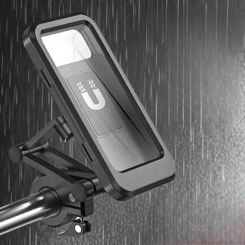 Magnetic Waterproof Motorcycle Phone Holder Rainproof