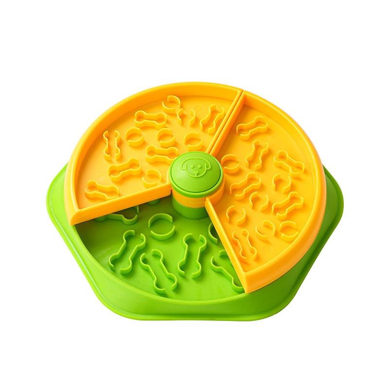 Double Layer Slow Feeder Dog Bowl Anti Choking Slow Eating Bowl Interactive Puzzle Slow Pet Slip Slow Down Feeding Bowl