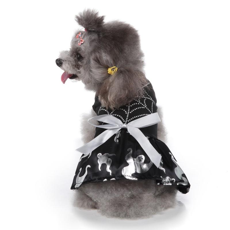 Halloween Christmas Pet Dog Costume Wizard Bat Skirt Teddy Funny Outfit Small Medium Dogs